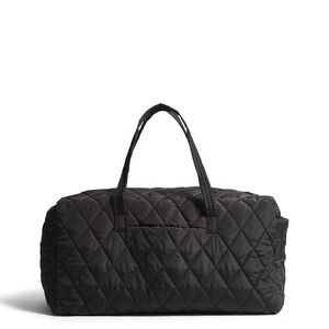 Vera Bradley Quilted Black XL Travel Duffle